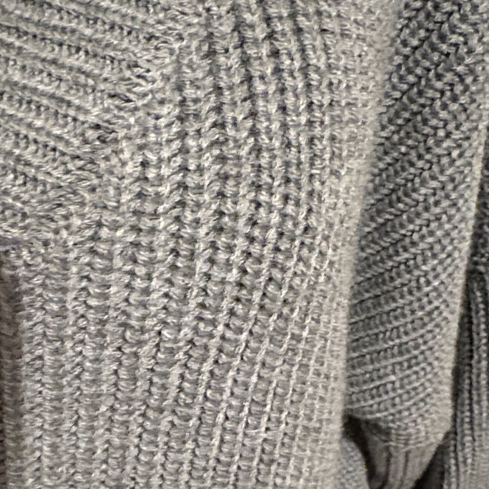 Zenana Outfitters Charcoal V-Neck Sweater - Picture 3 of 10